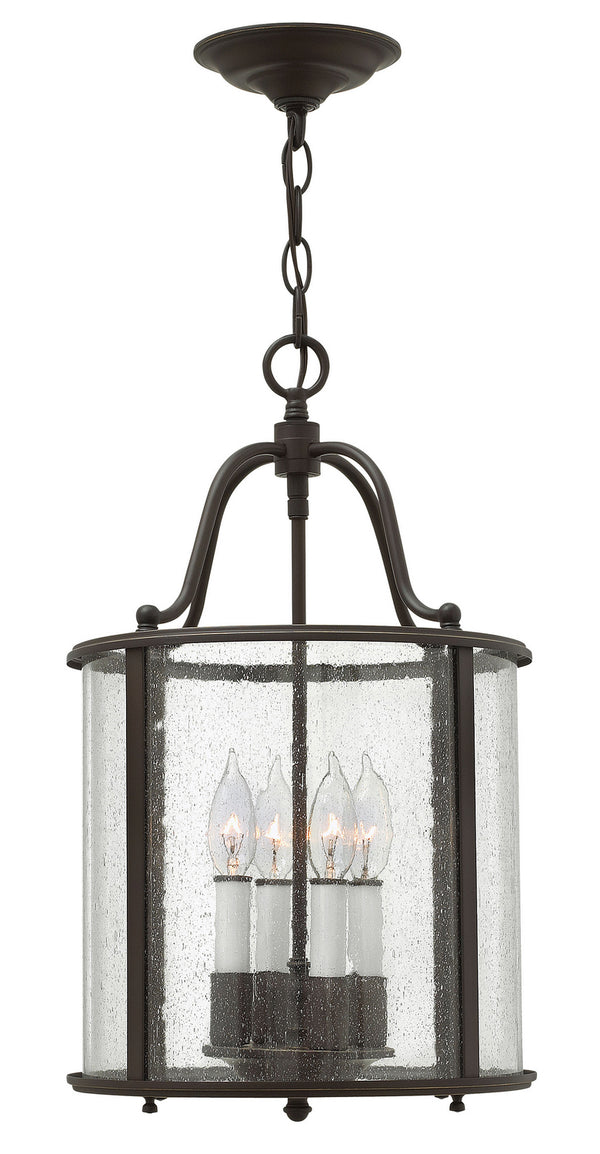 Hinkley - 3474OB - LED Foyer Pendant - Gentry - Olde Bronze from Lighting & Bulbs Unlimited in Charlotte, NC