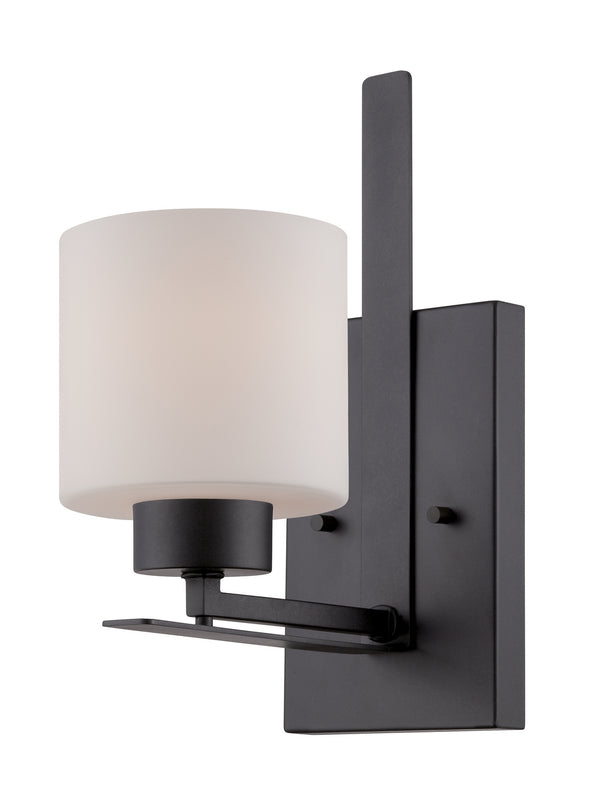 Nuvo Lighting - 60-5301 - One Light Vanity - Parallel - Aged Bronze from Lighting & Bulbs Unlimited in Charlotte, NC