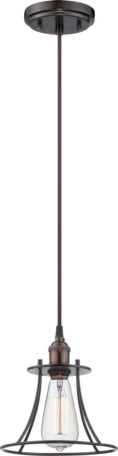 Nuvo Lighting - 60-5511 - One Light Pendant - Vintage - Rustic Bronze from Lighting & Bulbs Unlimited in Charlotte, NC