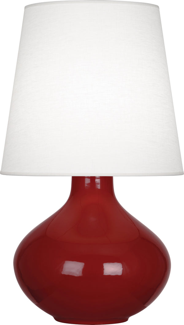 Robert Abbey - OX993 - One Light Table Lamp - June - Oxblood Glazed from Lighting & Bulbs Unlimited in Charlotte, NC