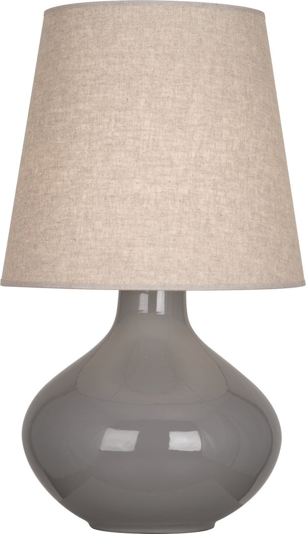 Robert Abbey - ST991 - One Light Table Lamp - June - Smoky Taupe Glazed from Lighting & Bulbs Unlimited in Charlotte, NC