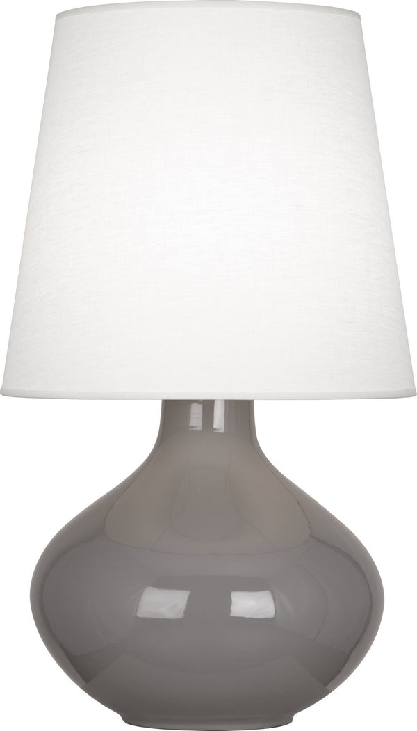 Robert Abbey - ST993 - One Light Table Lamp - June - Smoky Taupe Glazed from Lighting & Bulbs Unlimited in Charlotte, NC