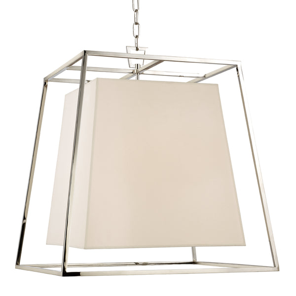 Hudson Valley - 6924-PN-WS - Six Light Chandelier - Kyle - Polished Nickel from Lighting & Bulbs Unlimited in Charlotte, NC
