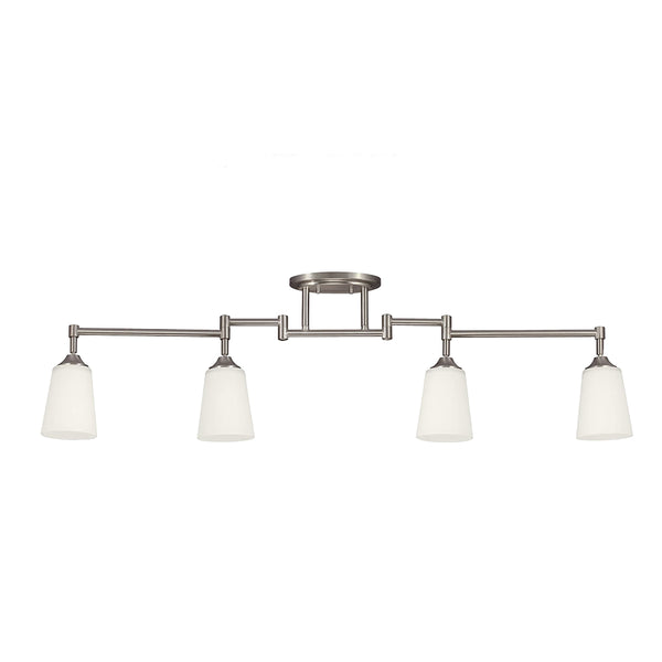 Generation Lighting - 2530404-962 - Four Light Track Lighting Kit - Track Lighting - Brushed Nickel from Lighting & Bulbs Unlimited in Charlotte, NC