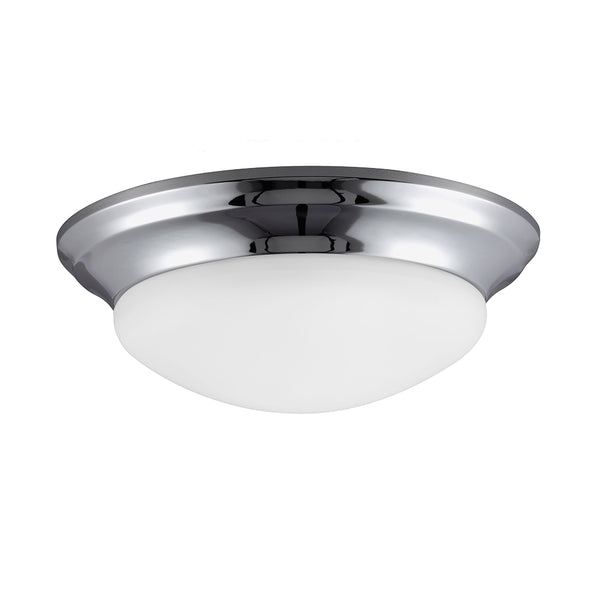 Generation Lighting - 75436-05 - Three Light Flush Mount - Nash - Chrome from Lighting & Bulbs Unlimited in Charlotte, NC