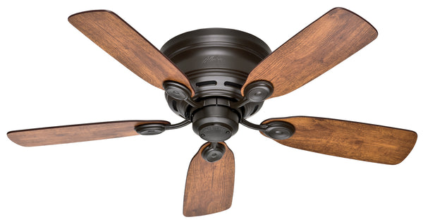 Hunter - 51061 - 42"Ceiling Fan - Low Profile - New Bronze from Lighting & Bulbs Unlimited in Charlotte, NC