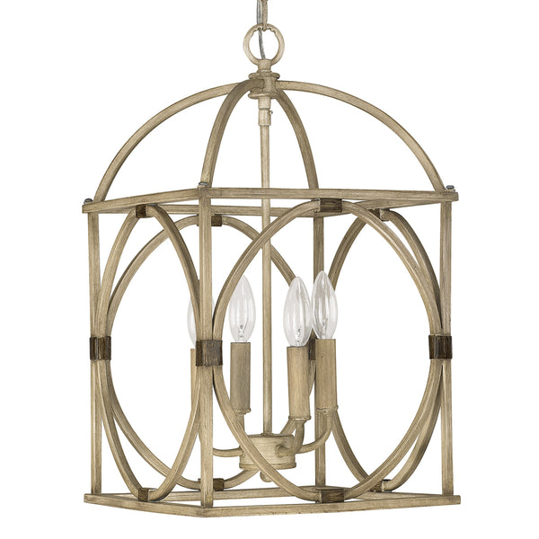 Capital Lighting - 4521FO - Four Light Foyer Pendant - Surrey - French Oak from Lighting & Bulbs Unlimited in Charlotte, NC