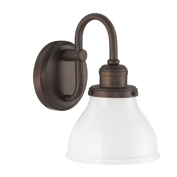 Capital Lighting - 8301BB-128 - One Light Wall Sconce - Baxter - Burnished Bronze from Lighting & Bulbs Unlimited in Charlotte, NC