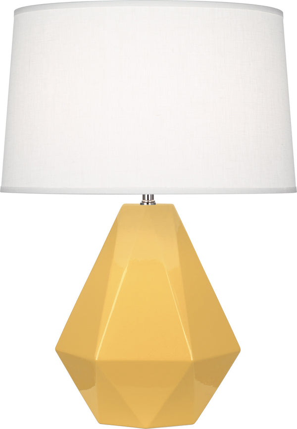 Robert Abbey - SU930 - One Light Table Lamp - Delta - Sunset Yellow Glazed from Lighting & Bulbs Unlimited in Charlotte, NC