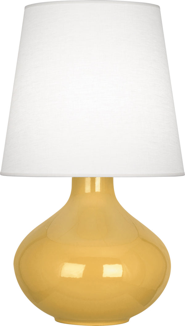 Robert Abbey - SU993 - One Light Table Lamp - June - Sunset Yellow Glazed from Lighting & Bulbs Unlimited in Charlotte, NC
