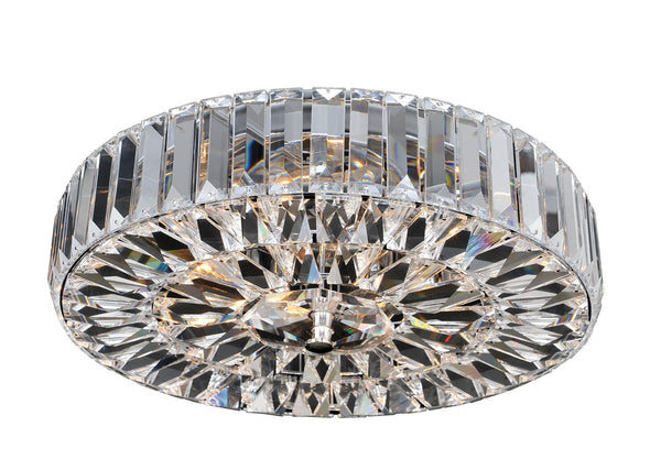 Allegri - 025741-010-FR001 - Four Light Flush Mount - Julien - Chrome from Lighting & Bulbs Unlimited in Charlotte, NC