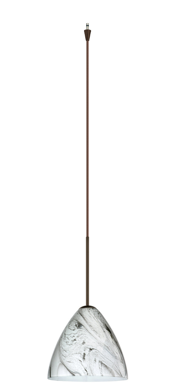 Besa - XP-1779MG-BR - One Light Pendant - Mia - Bronze from Lighting & Bulbs Unlimited in Charlotte, NC