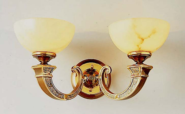Classic Lighting - 5622 ABZ - Two Light Wall Sconce - Mallorca - Antique Bronze from Lighting & Bulbs Unlimited in Charlotte, NC