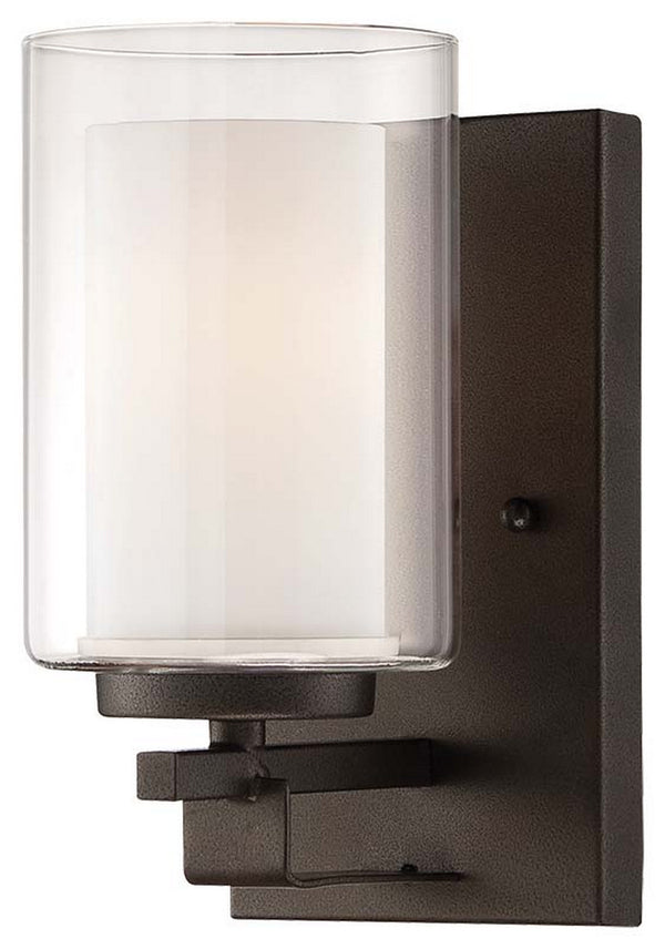 Minka-Lavery - 6101-172 - One Light Bath - Parsons Studio - Smoked Iron from Lighting & Bulbs Unlimited in Charlotte, NC