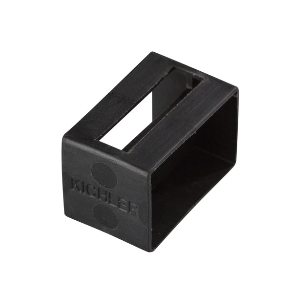 Kichler - 10176BK - Tape Light U Track End Cap - Tape Light Track - Black Material (Not Painted) from Lighting & Bulbs Unlimited in Charlotte, NC