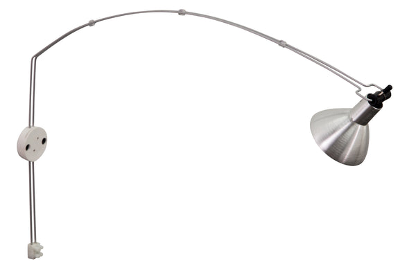 LED Picture Light from the Advent Collection in Satin Nickel Finish by House of Troy