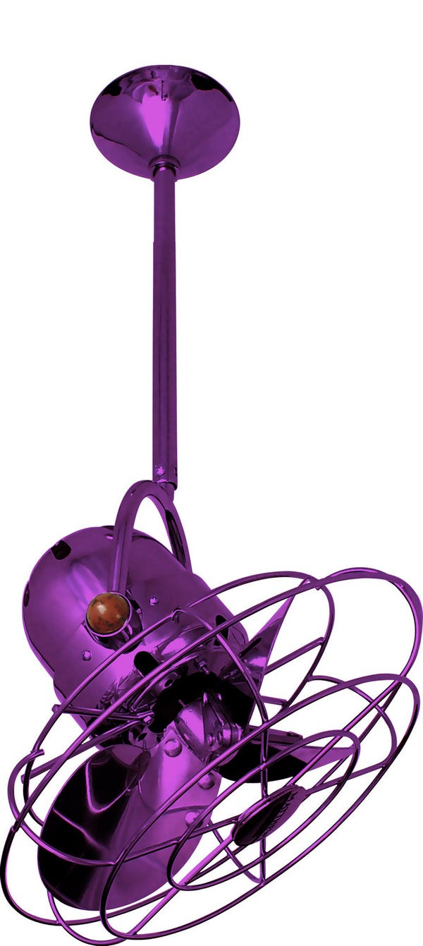 Matthews Fan Company - BD-LTPURPLE-MTL - 16" Ceiling Fan - Bianca Direcional - Ametista from Lighting & Bulbs Unlimited in Charlotte, NC
