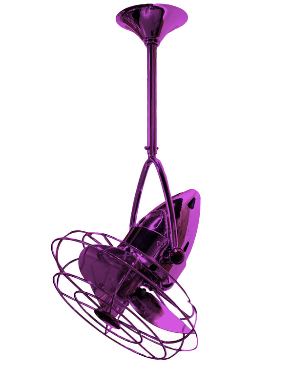 Matthews Fan Company - JD-LTPURPLE-MTL - 16" Ceiling Fan - Jarold Direcional - Ametista from Lighting & Bulbs Unlimited in Charlotte, NC
