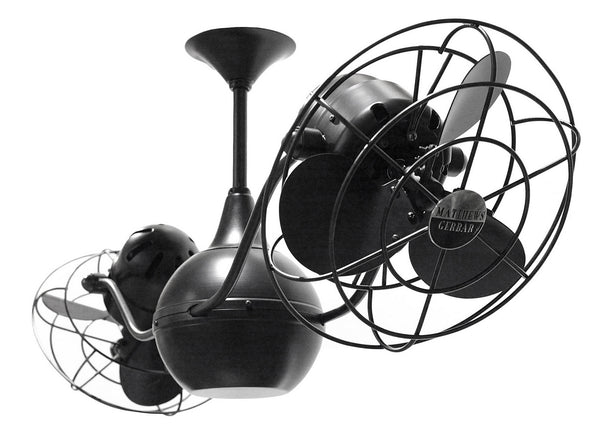 Matthews Fan Company - VB-BK-MTL - 42" Ceiling Fan - Vent-Bettina - Matte Black from Lighting & Bulbs Unlimited in Charlotte, NC