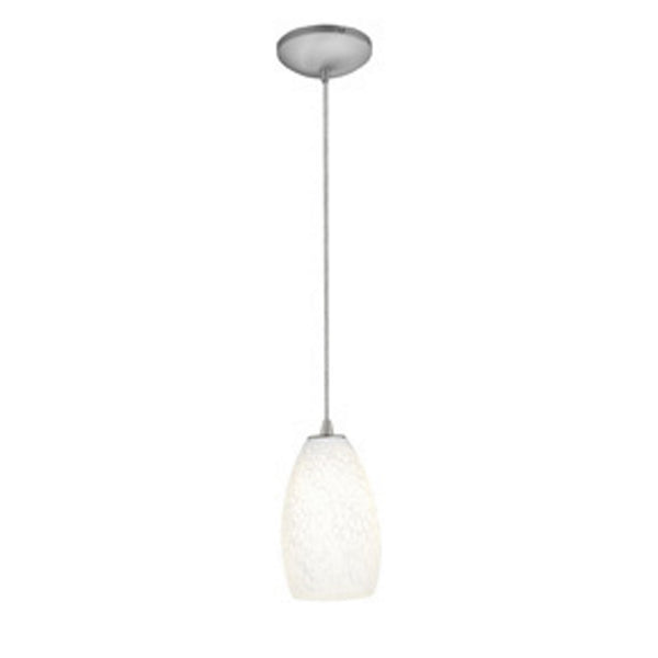Access - 28012-1C-BS/WHST - One Light Pendant - Champagne - Brushed Steel from Lighting & Bulbs Unlimited in Charlotte, NC