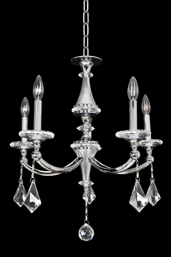 Allegri - 012170-010-FR001 - Five Light Chandelier - Floridia - Chrome from Lighting & Bulbs Unlimited in Charlotte, NC