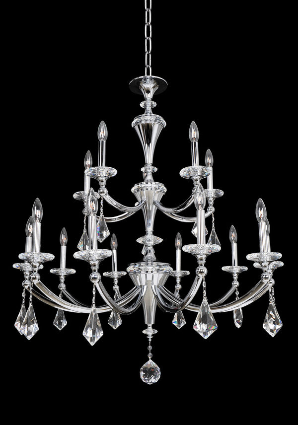 Allegri - 012173-010-FR001 - 15 Light Chandelier - Floridia - Chrome from Lighting & Bulbs Unlimited in Charlotte, NC