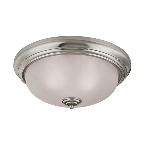 ELK Home - 7013FM/20 - Three Light Flush Mount - Huntington - Brushed Nickel from Lighting & Bulbs Unlimited in Charlotte, NC