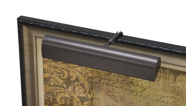 Two Light Picture Light from the Classic Traditional Collection in Mahogany Bronze Finish by House of Troy