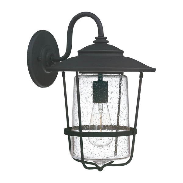 Capital Lighting - 9602BK - One Light Outdoor Wall Lantern - Creekside - Black from Lighting & Bulbs Unlimited in Charlotte, NC