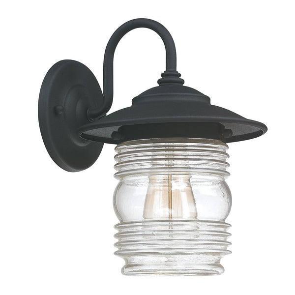 Capital Lighting - 9671BK - One Light Outdoor Wall Lantern - Creekside - Black from Lighting & Bulbs Unlimited in Charlotte, NC