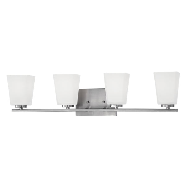 Millennium - 294-BN - Four Light Vanity - Brushed Nickel from Lighting & Bulbs Unlimited in Charlotte, NC
