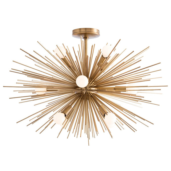 Arteriors - 89967 - 12 Light Chandelier - Zanadoo - Antique Brass from Lighting & Bulbs Unlimited in Charlotte, NC