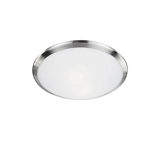 Kuzco Lighting - 51561BN - One Light Flush Mount - Malta - Brushed Nickel from Lighting & Bulbs Unlimited in Charlotte, NC