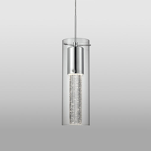Kuzco Lighting - PD4401-CH - LED Pendant - Champagne - Chrome from Lighting & Bulbs Unlimited in Charlotte, NC