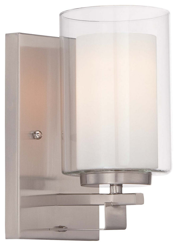 Minka-Lavery - 6101-84 - One Light Bath Bar - Parsons Studio - Brushed Nickel from Lighting & Bulbs Unlimited in Charlotte, NC