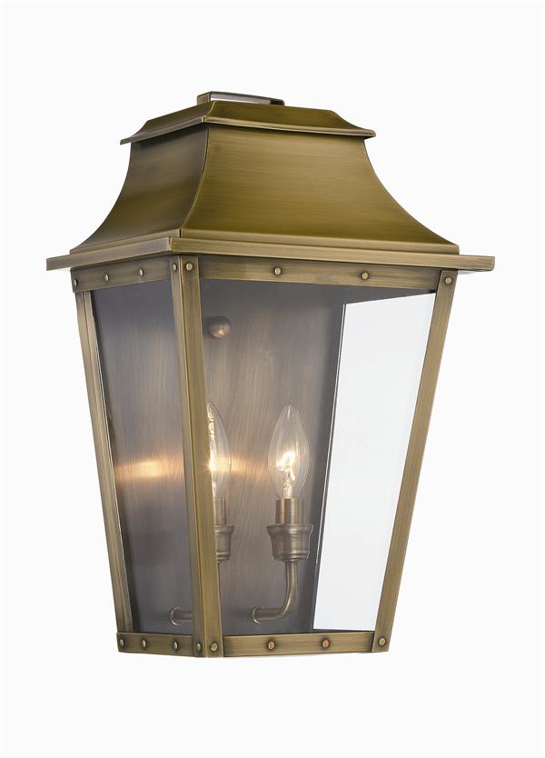 Acclaim Lighting - 8424AB - Two Light Wall Sconce - Coventry - Aged Brass from Lighting & Bulbs Unlimited in Charlotte, NC