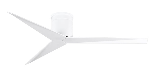Matthews Fan Company - EKH-WH-WH - 56" Ceiling Fan - Eliza - Gloss White from Lighting & Bulbs Unlimited in Charlotte, NC