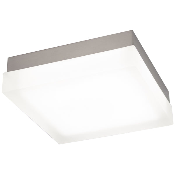 W.A.C. Lighting - FM-4009-27-BN - LED Flush Mount - Dice - Brushed Nickel from Lighting & Bulbs Unlimited in Charlotte, NC