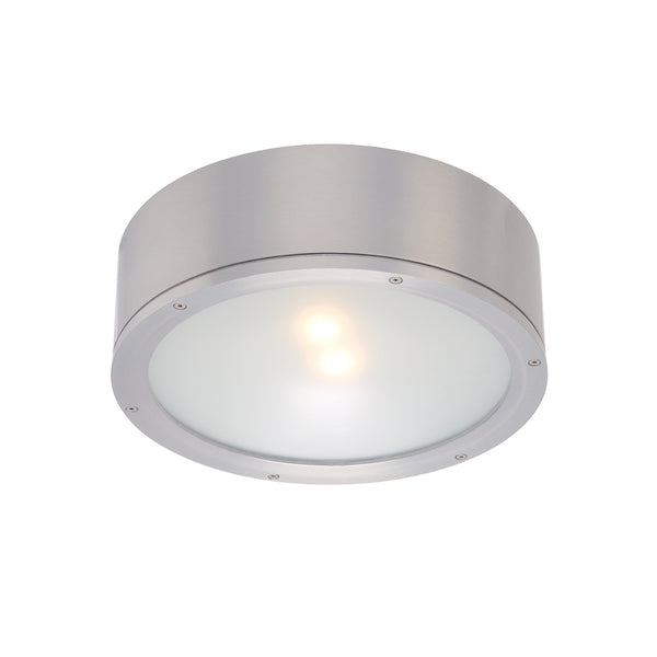 W.A.C. Lighting - FM-W2612-AL - LED Flush Mount - Tube - Brushed Aluminum from Lighting & Bulbs Unlimited in Charlotte, NC