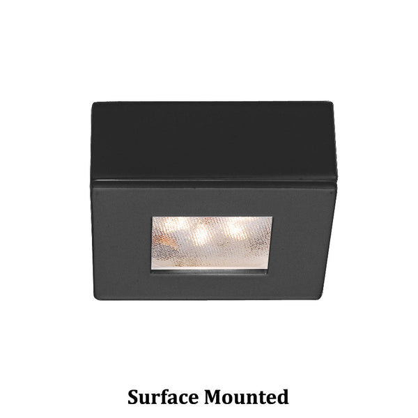 W.A.C. Lighting - HR-LED87S-BK - LED Button Light - Led Button Light - Black from Lighting & Bulbs Unlimited in Charlotte, NC