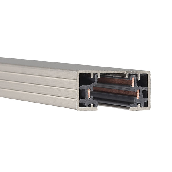 W.A.C. Lighting - HT4-BN - Single Circuit - 120V Track - Brushed Nickel from Lighting & Bulbs Unlimited in Charlotte, NC