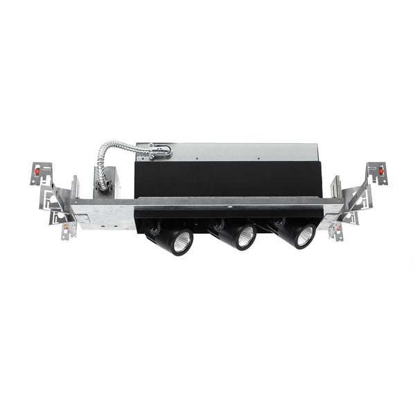 W.A.C. Lighting - MT-4LD316N-F27-BK - LED Housing with Light Engine - Precision Multiples - Black from Lighting & Bulbs Unlimited in Charlotte, NC