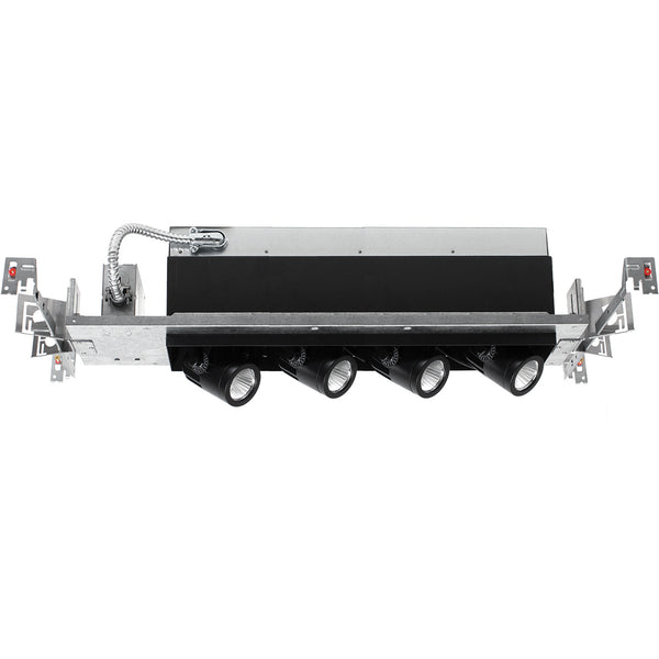 W.A.C. Lighting - MT-4LD416N-F35-BK - LED Housing with Light Engine - Precision Multiples - Black from Lighting & Bulbs Unlimited in Charlotte, NC