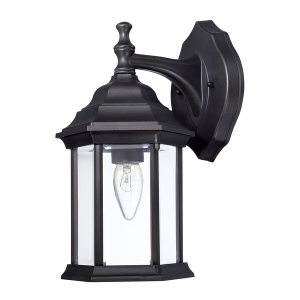 Capital Lighting - 9830BK - One Light Outdoor Wall Lantern - Outdoor - Black from Lighting & Bulbs Unlimited in Charlotte, NC