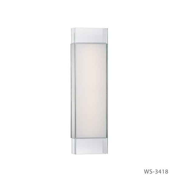 Modern Forms - WS-3418-CH - LED Bath & Vanity Light - Cloud - Chrome from Lighting & Bulbs Unlimited in Charlotte, NC