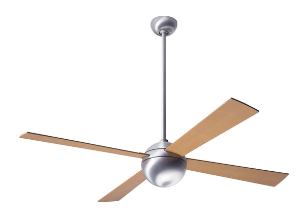 Modern Fan Co - BAL-BA-52-MP-NL-001 - 52" Ceiling Fan - Ball - Brushed Aluminum from Lighting & Bulbs Unlimited in Charlotte, NC