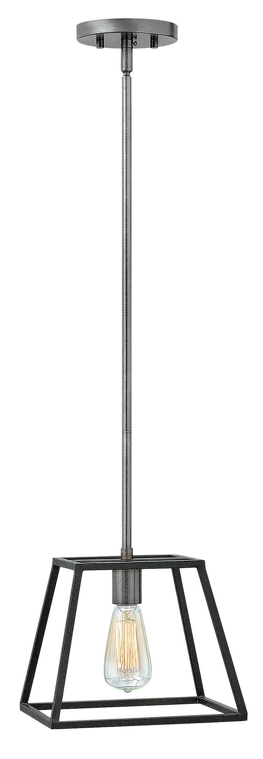 Hinkley - 3337DZ - LED Pendant - Fulton - Aged Zinc from Lighting & Bulbs Unlimited in Charlotte, NC