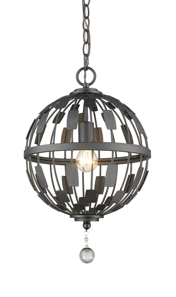 Z-Lite - 430B12-BRZ - One Light Pendant - Almet - Bronze from Lighting & Bulbs Unlimited in Charlotte, NC