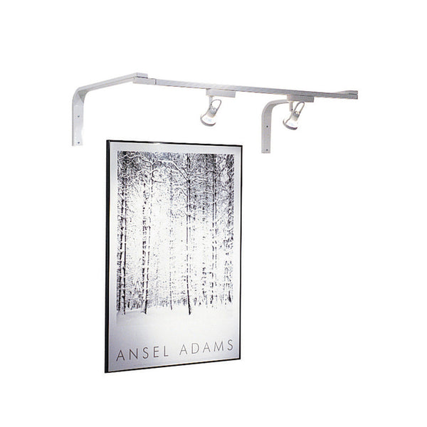 W.A.C. Lighting - TBKT-WT - Wall Mount Suspension Bracket - 120V Track - White from Lighting & Bulbs Unlimited in Charlotte, NC