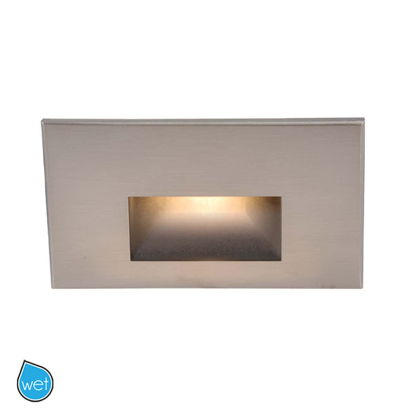 W.A.C. Lighting - WL-LED100F-C-BN - LED Step and Wall Light - Ledme Step And Wall Lights - Brushed Nickel from Lighting & Bulbs Unlimited in Charlotte, NC